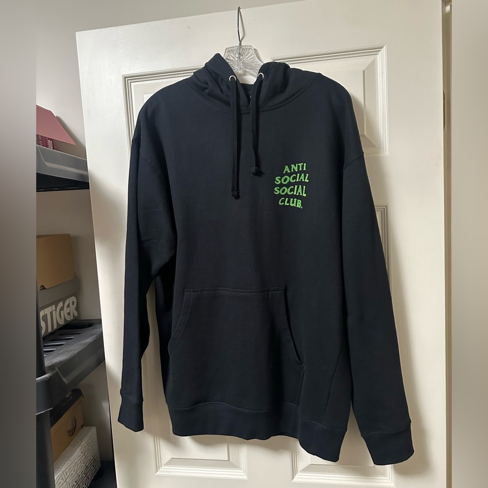 Men’s hoodie anti social social club size large great condition